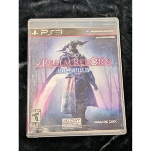 Final Fantasy XIV A Realm Reborn Sony PlayStation 3 PS3 CIB Case Manual Disc 14